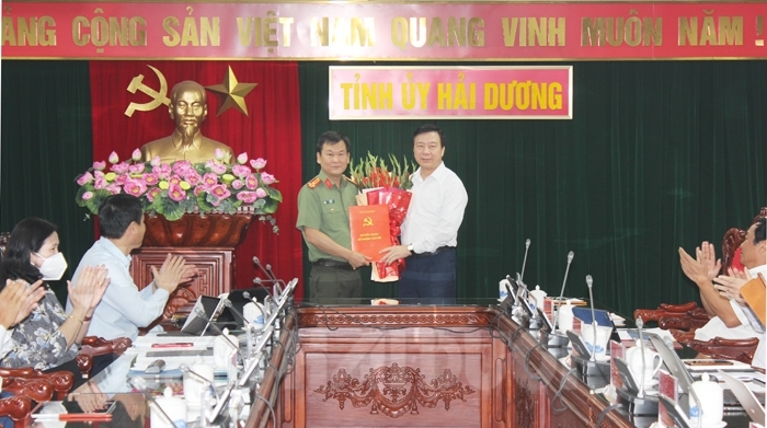 VIDEO: Chỉ định thượng tá Bùi Quang Bình tham gia Ban Chấp hành Đảng bộ, Ban Thường vụ Tỉnh ủy Hải Dương 